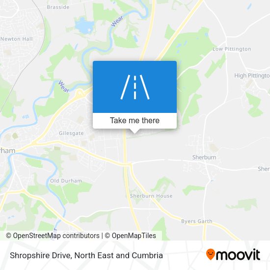 Shropshire Drive map