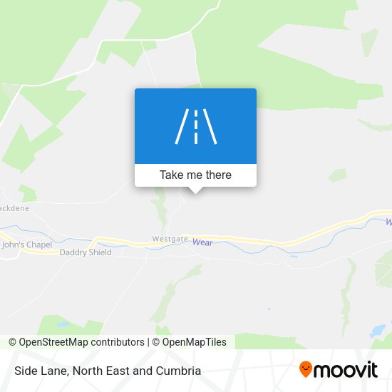 Side Lane map
