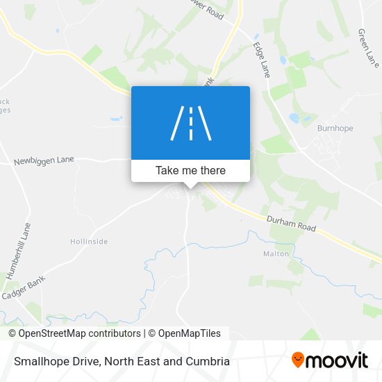 Smallhope Drive map