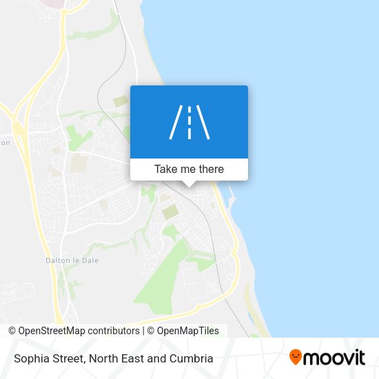 Sophia Street map