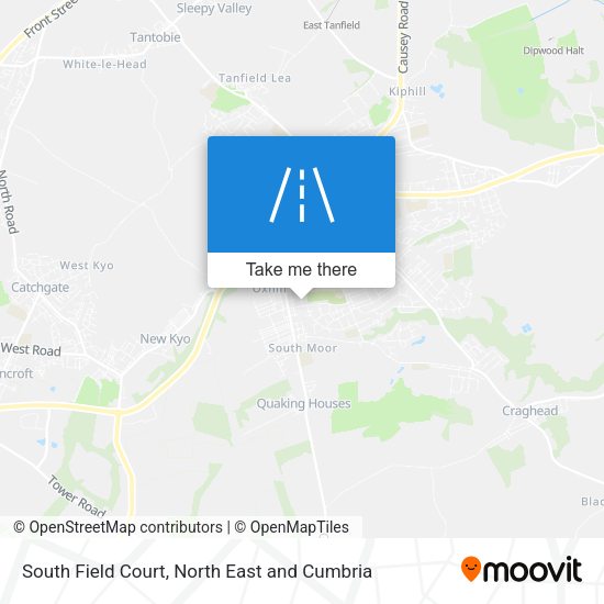 South Field Court map