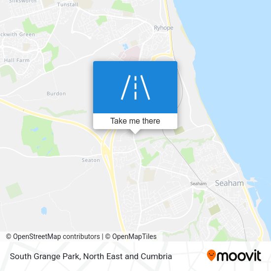 South Grange Park map
