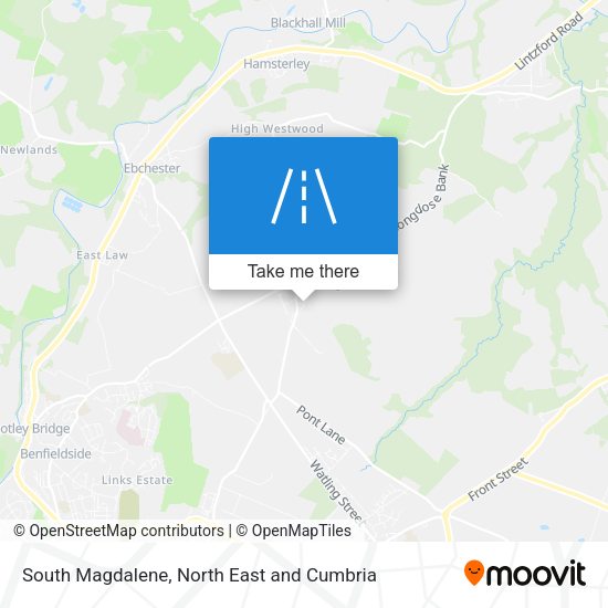 South Magdalene map