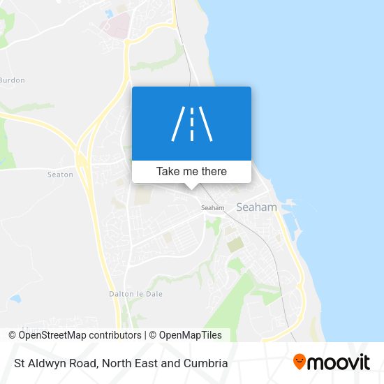 St Aldwyn Road map