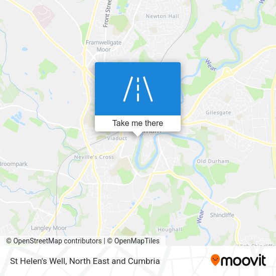 St Helen's Well map