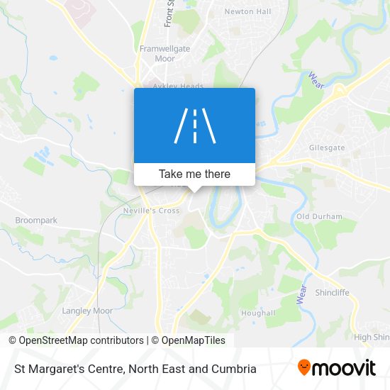 St Margaret's Centre map