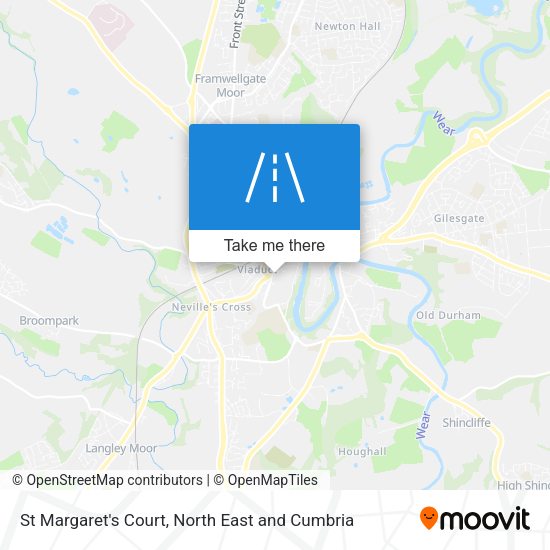 St Margaret's Court map