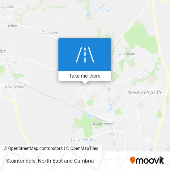 Staintondale map