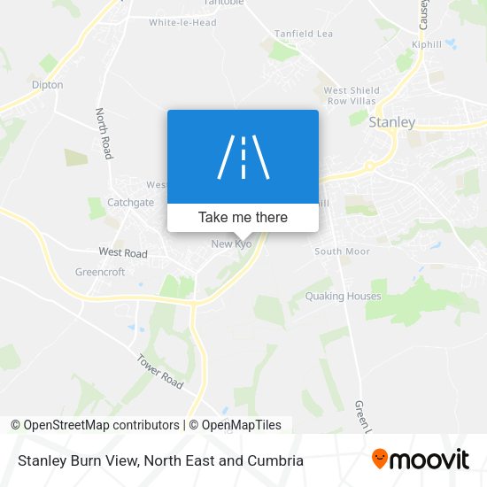 Stanley Burn View map