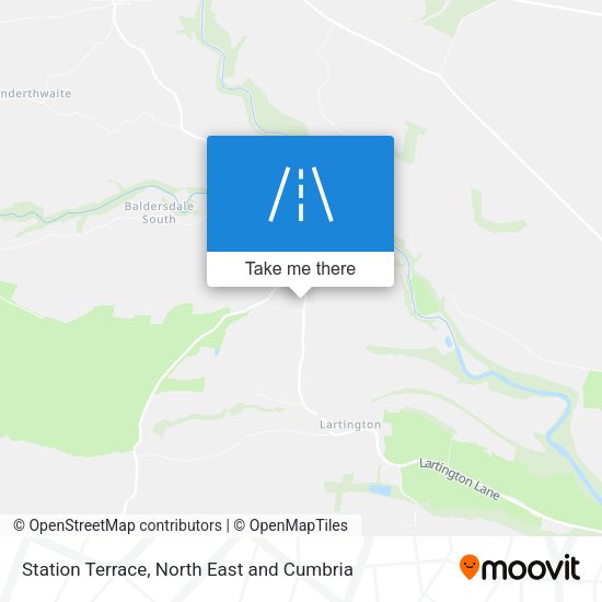 Station Terrace map