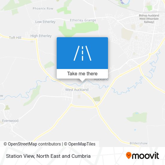 Station View map
