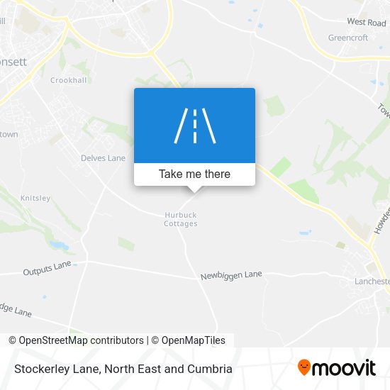 Stockerley Lane map