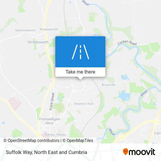 Suffolk Way map
