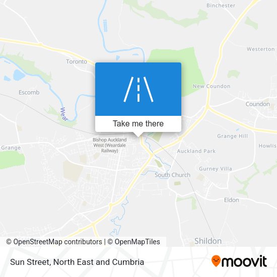 Sun Street map