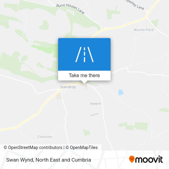 Swan Wynd map