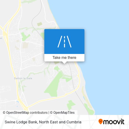 Swine Lodge Bank map