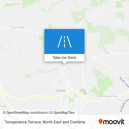 Temperance Terrace map