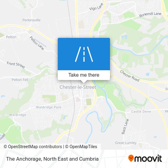 The Anchorage map