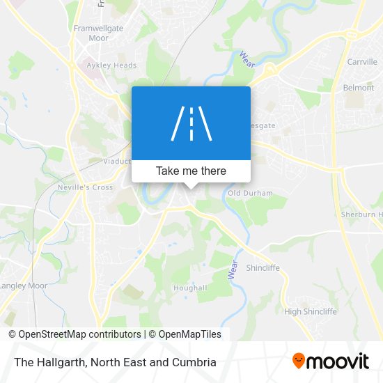 The Hallgarth map