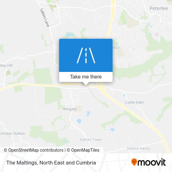 The Maltings map