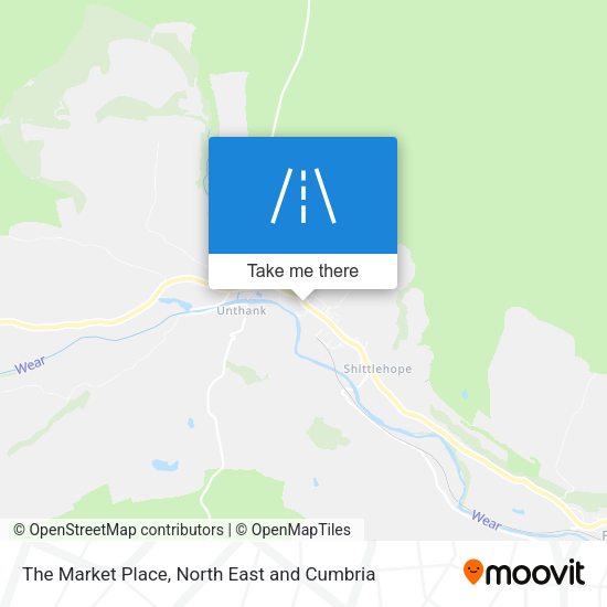 The Market Place map