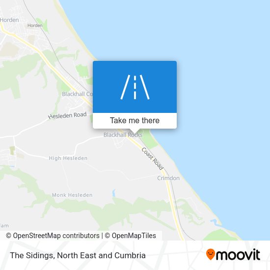 The Sidings map