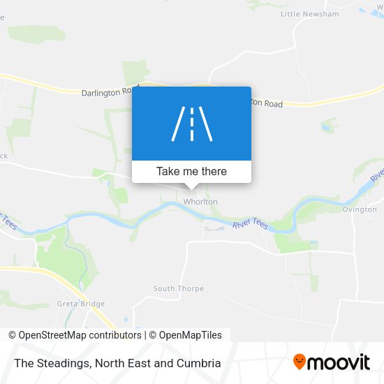 The Steadings map