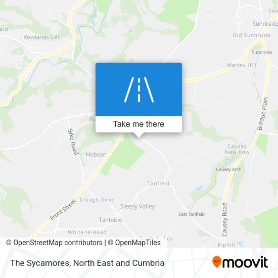 The Sycamores map