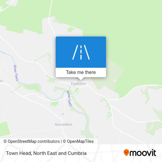 Town Head map