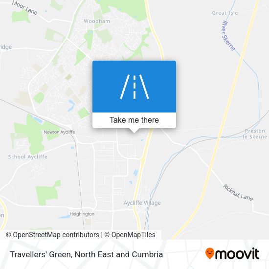Travellers' Green map