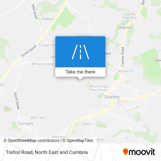 Trefoil Road map