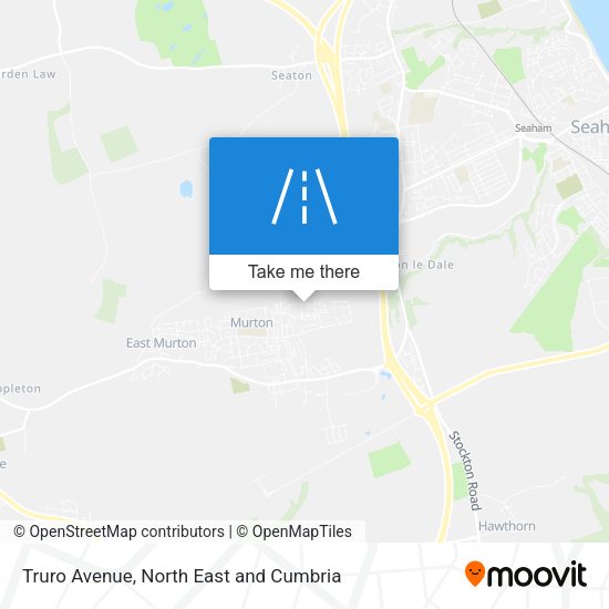 Truro Avenue map