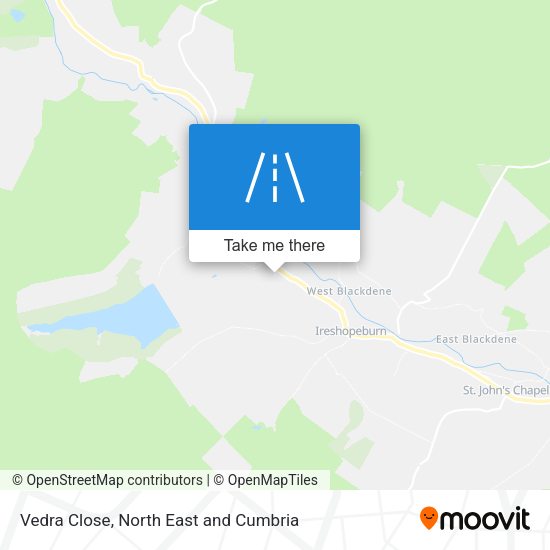 Vedra Close map