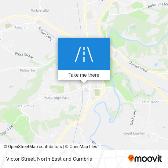 Victor Street map
