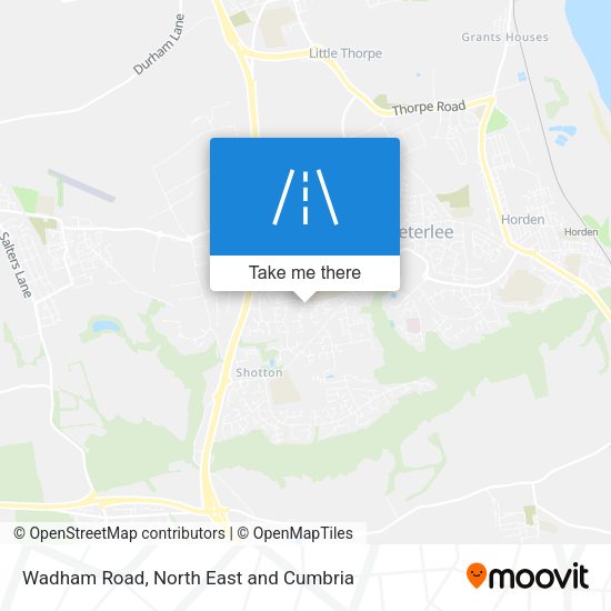 Wadham Road map