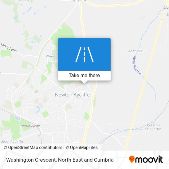 Washington Crescent map