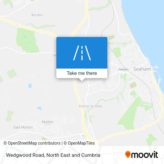 Wedgwood Road map