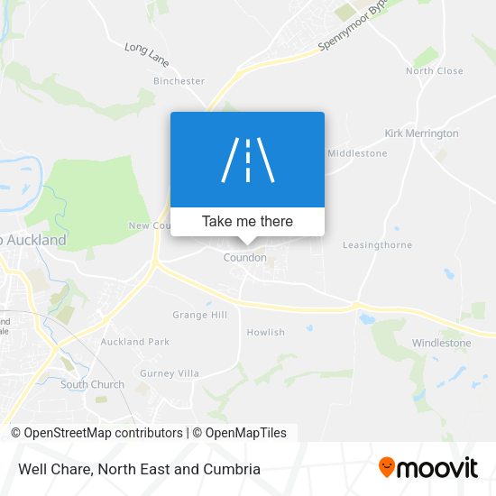 Well Chare map