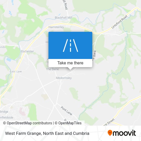 West Farm Grange map