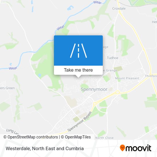 Westerdale map