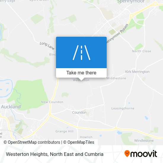 Westerton Heights map