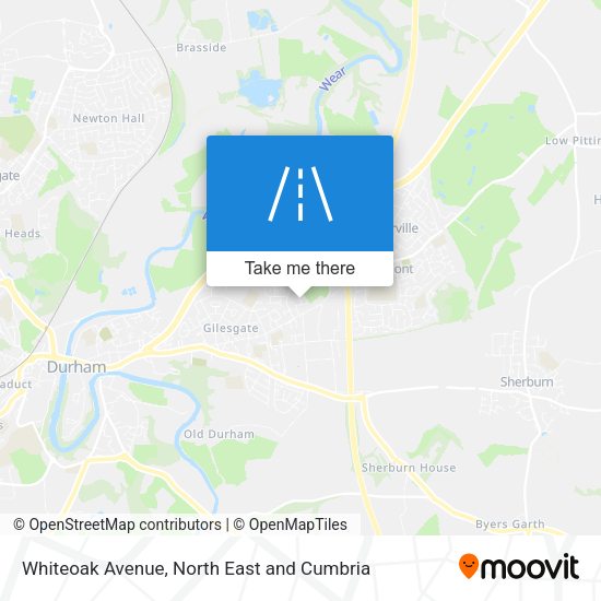 Whiteoak Avenue map