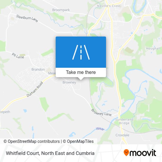Whitfield Court map