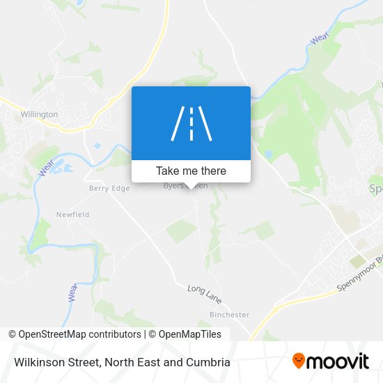 Wilkinson Street map