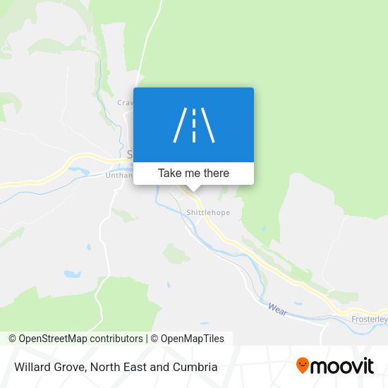 Willard Grove map