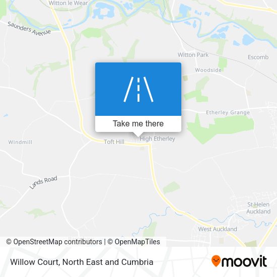 Willow Court map