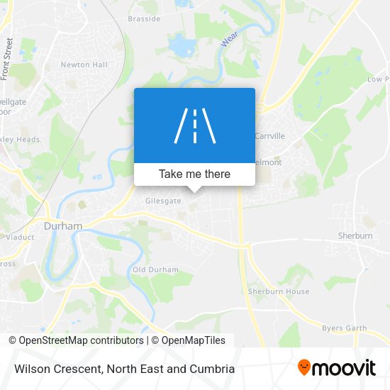 Wilson Crescent map