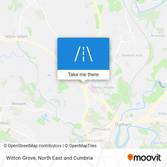 Witton Grove map
