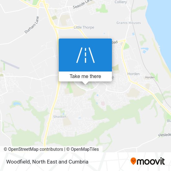 Woodfield map