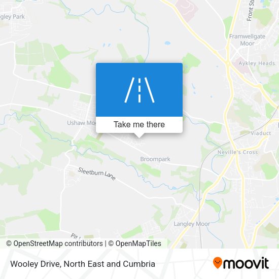 Wooley Drive map